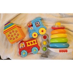 Baby Activity Toys Stacking Cups Rings Mixed lot Sensory Toys Bundle